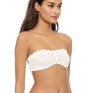 White lace bandeau